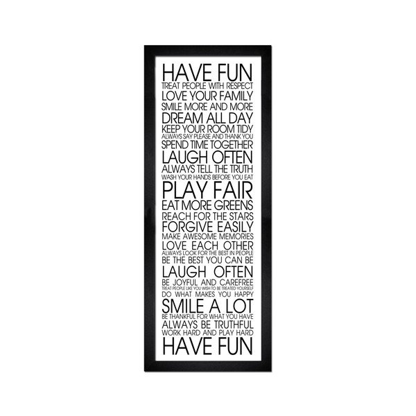 Plakat 24x68 cm Have Fun - Styler