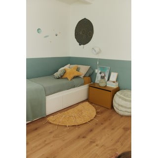 Sinepikollane puuvillane ümmargune vaip ø 100 cm Solar Multishape – Lorena Canals