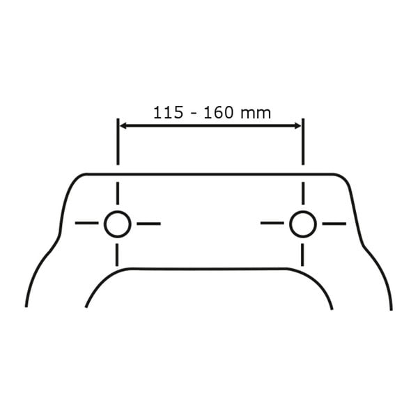 Matt must tualettruumi iste , 41 x 38 cm Prima - Wenko-image-4