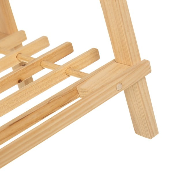 Naturaalset värvi kuusepuidust jalatsiriiul Natural Way - Casa Selección-image-3