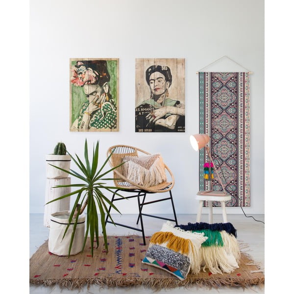 Puidust silt 40x60 cm Frida Les Amants - Madre Selva-image-1