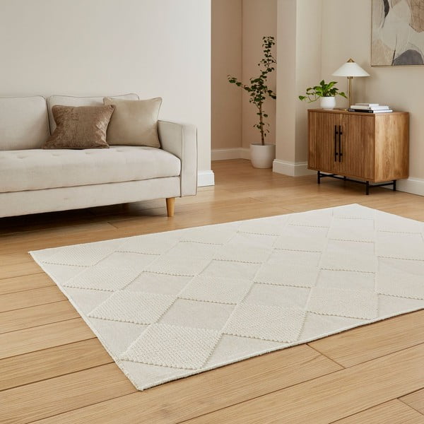 Kreem pestav vaip 160x230 cm Lyna Cream - Think Rugs-image-2