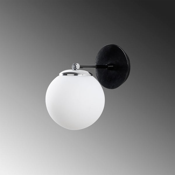 Must-valge seinalamp My Legend - Opviq lights-image-1