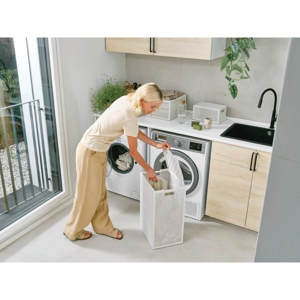 Kreemikas pesukorv taaskasutatud plastist 60 l Kaya - Curver-image-1