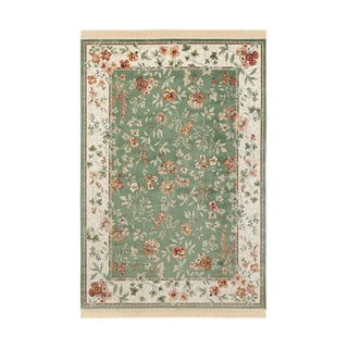 Roheline-kreem viskoosist vaip 195x300 cm Oriental - Nouristan