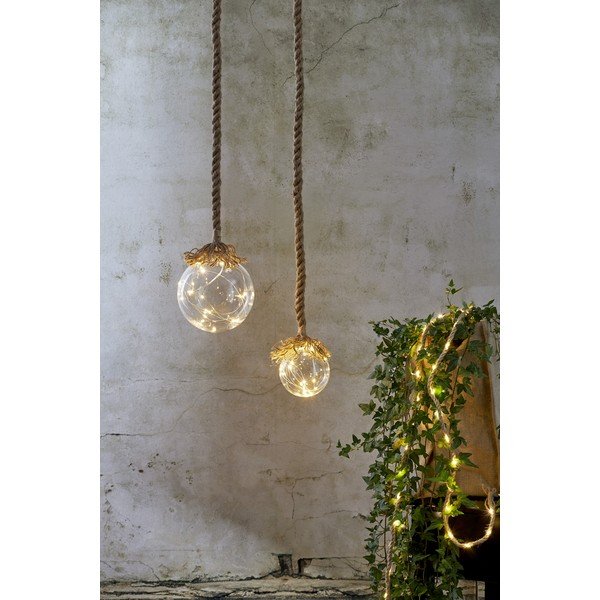 Pruun LED valguskett , pikkus 2 m Jutta - Star Trading-image-3