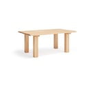 Söögilaud männipuidust lauaplaadiga 100x180 cm Banda - Teulat