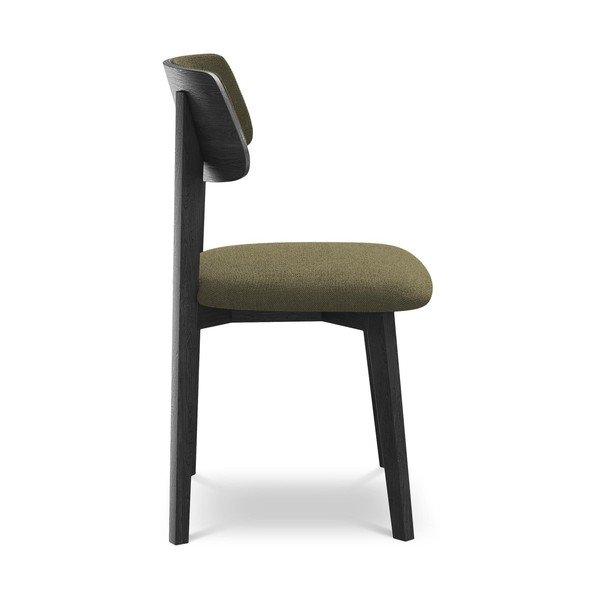 Roheline täispuidust söögitool Niu - Makamii-image-2