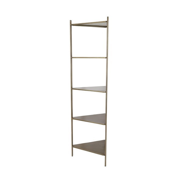 Kuldset värvi metallist raamaturiiul 58,5x200 cm Display - Light & Living-image-1