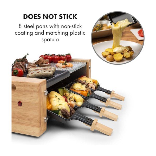 Elektriline grill raclette'i jaoks Chateaubriand Nuovo - Klarstein-image-4