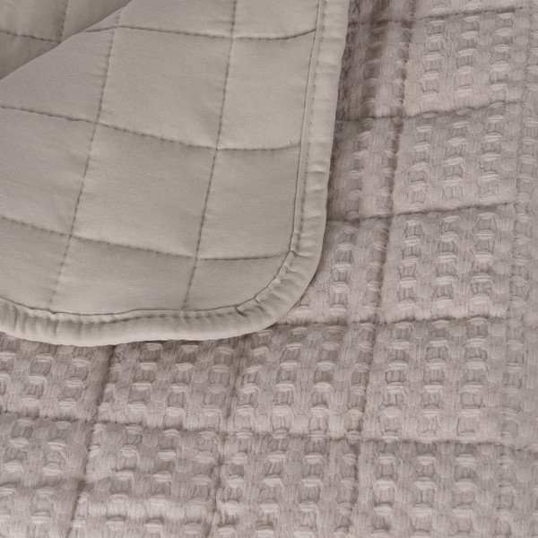 Beež tepitud voodikate 240x260 cm - Ixia-image-1