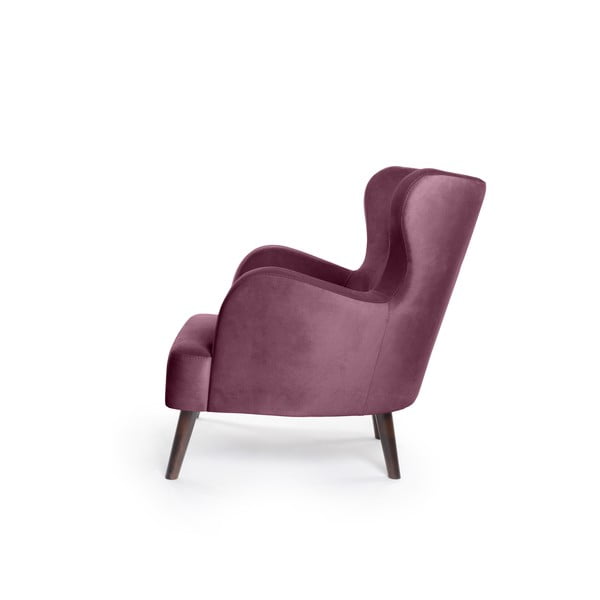 Lilla samet tugitool Noemye - Bonami Selection-image-3