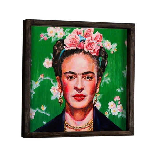Seinamaal Frida Kahlo, 34 x 34 cm - Evila Originals