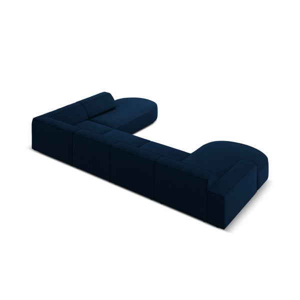 Sinine sametne nurgadiivan (paremas nurgas) Jodie - Micadoni Home-image-4