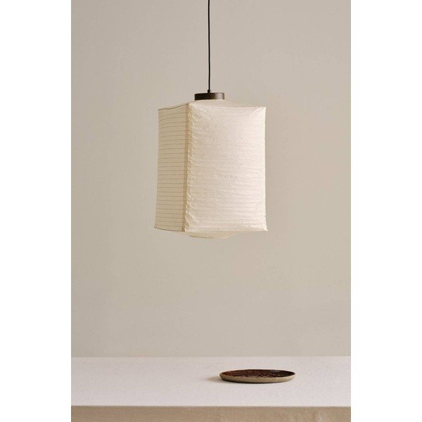 Beež paberist ripplamp ø 35 cm Sally - Jotex-image-2