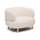 Beež bukleekangast tugitool Luisa - Kave Home