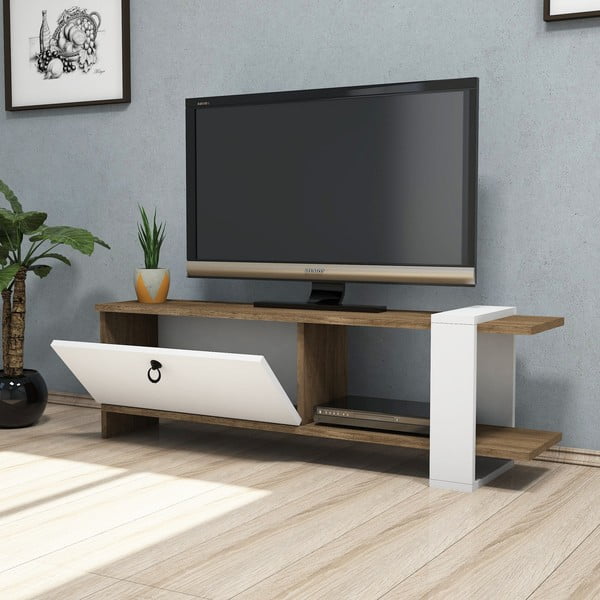 Bílý TV stolek Gaye-image-2