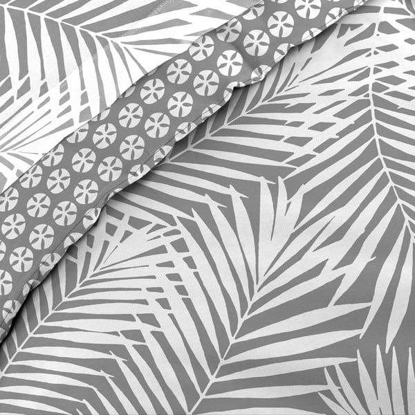 Hall puuvillane voodipesu ühekohalisele voodile 140x200 cm Botania - douceur d'intérieur-image-2