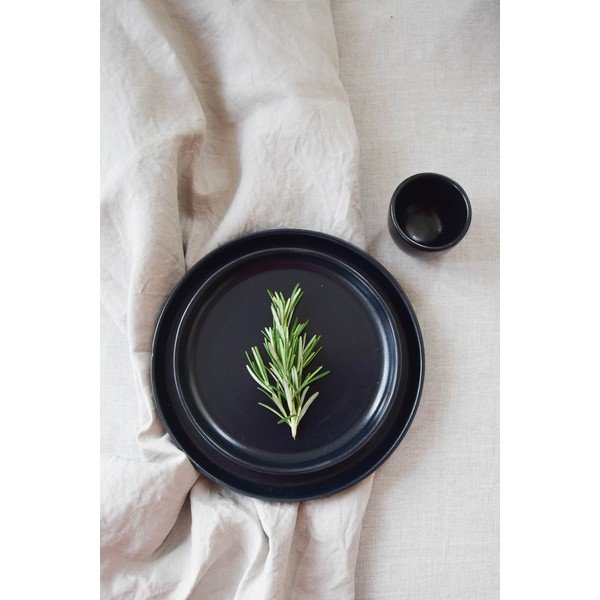 Must kivinõudest tass, 80 ml Luna - ÅOOMI-image-4