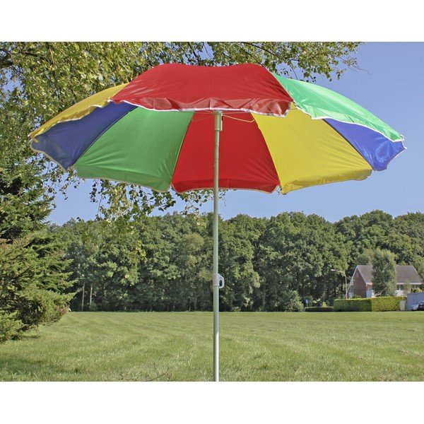Mitmevärviline päikesevari ø 180 cm - Garden Pleasure-image-2
