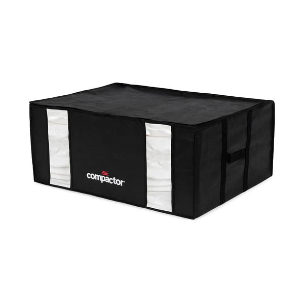 Černý úložný box na oblečení Compactor XXL Black Edition 3D Vacuum Bag, 210 l