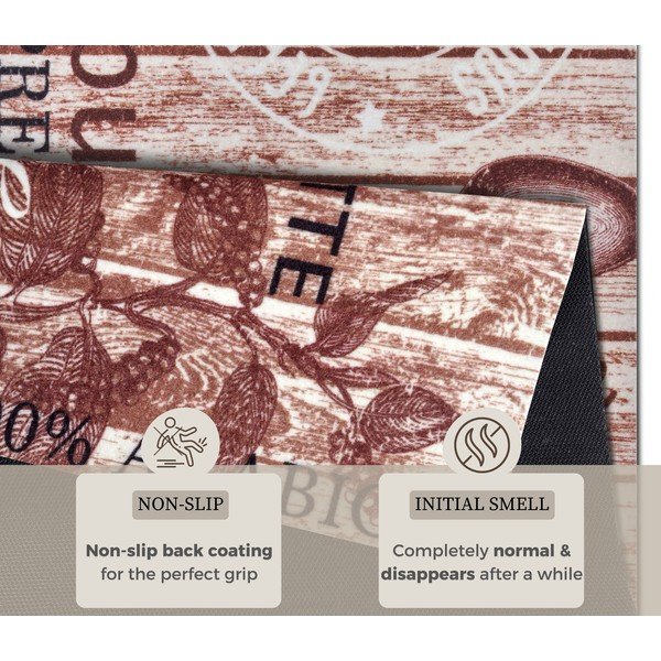 Pruun köögijooksja Delicious Coffee, 67 x 180 cm Delicious Coffee - Hanse Home-image-4