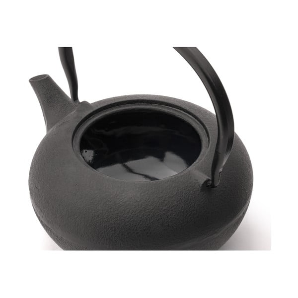 Valge-must portselan-malmist teekomplekt Shanx - Bredemeijer-image-1