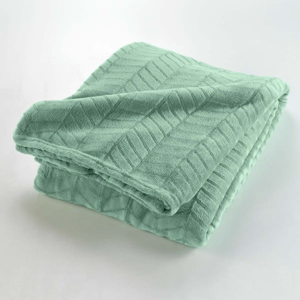 Heleroheline mikroflanell voodikate 180x220 cm Arya - douceur d'intérieur