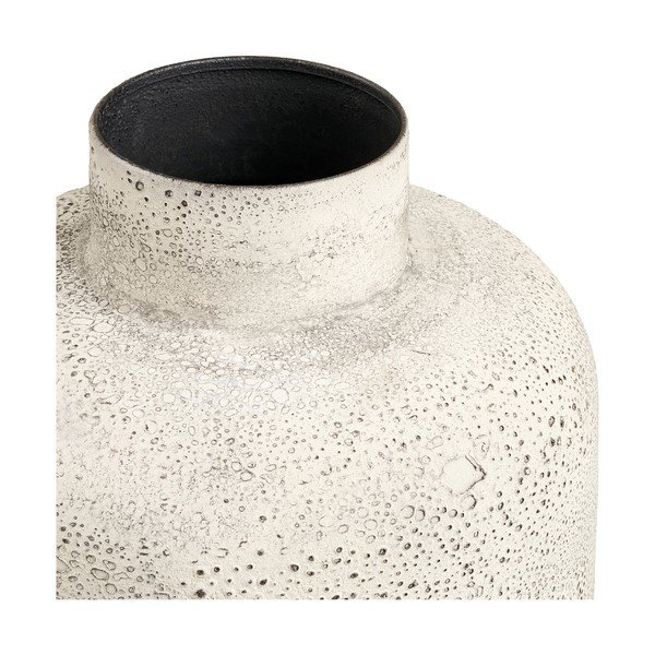 Kreemikas metallist kõrge vaas (kõrgus 78,5 cm) Hou - House Nordic-image-2