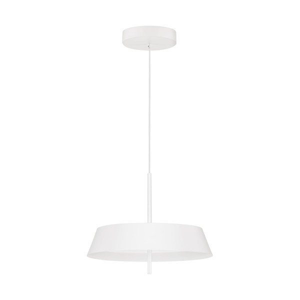 Valge alumiiniumist hämardatav LED-rippvalgusti ø 45 cm Velio - Nova Luce