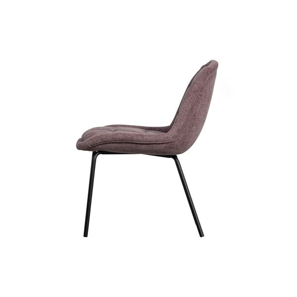 Lavendli värvi sametist söögitoolid 2tk komplektis Crate - BePureHome-image-2