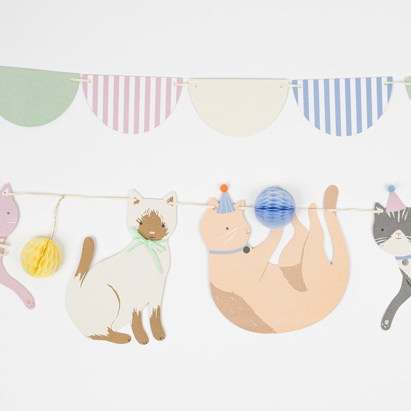 Garland Cute Kittens - Meri Meri-image-1
