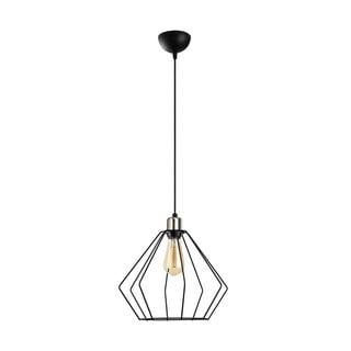 Mustast metallist rippvalgusti Opviq lights Aristea - Opviq lights