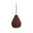 Pruun rippvalgusti puidust varjuga ø 31 cm Kabinda - Light & Living