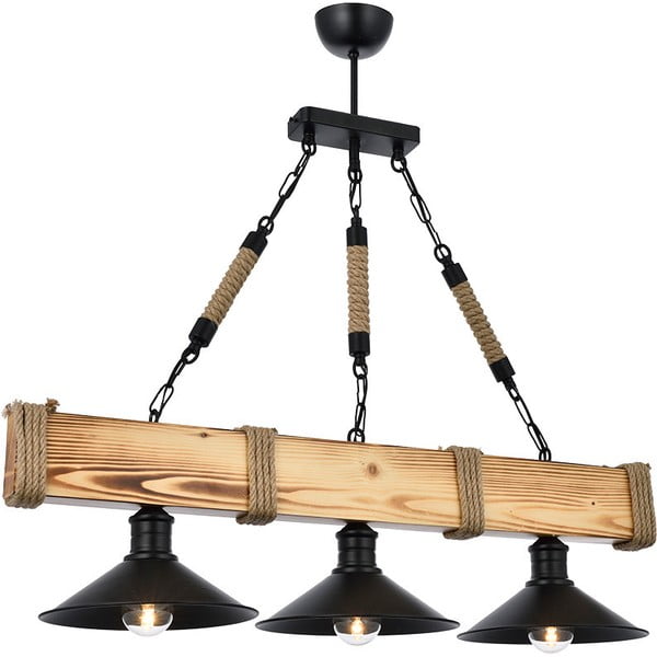 Sarvepuust riputuslamp Kütük Yanık - Opviq lights