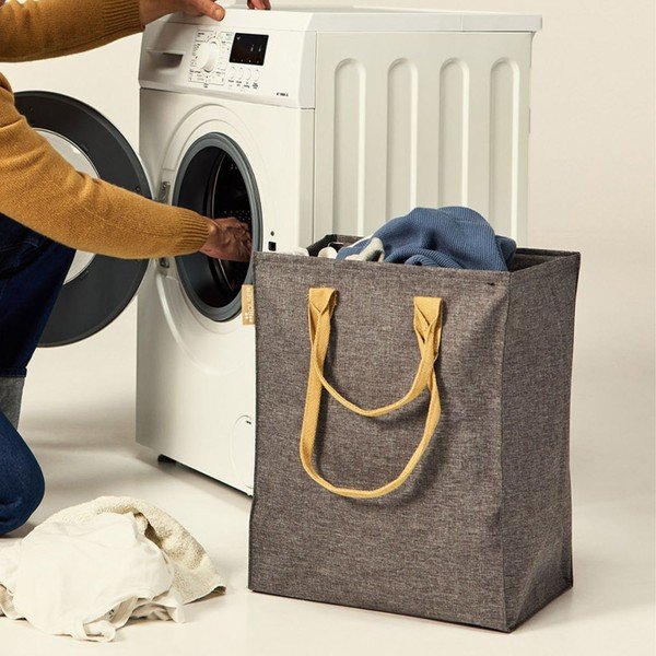 Hall riidest pesukorv 53 l Laundry Hub Tweed - Rolser-image-2