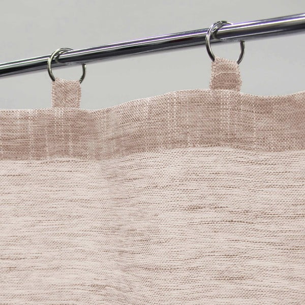 Beežid voile kardinad 2 tk komplektis 60x90 cm Milza - douceur d'intérieur-image-1