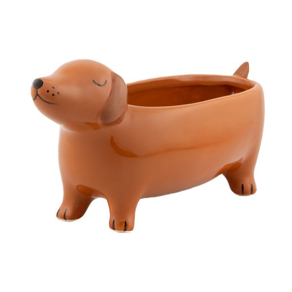 Keraamiline lillepoti kate Sausage Dog - Sass & Belle