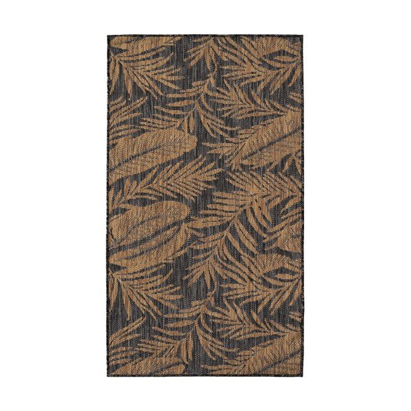 Must/pruun sise- ja õuevaip 80x150 cm Mira 1451 - Ayyildiz Carpets