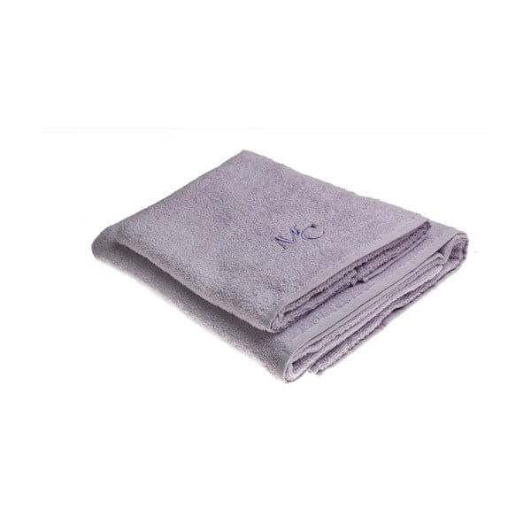 Sada 2 fialových ručníků Samantha