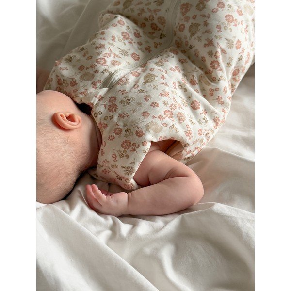 Beež orgaanilisest puuvillast laste magamiskott 40x77 cm Augusta - Cam Cam Copenhagen-image-4