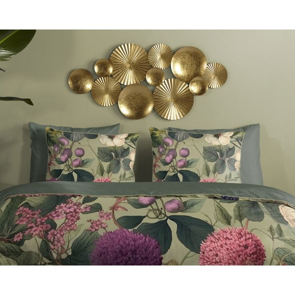 Khakivärvi pikendatud satiin-puuvillast voodipesu üheinimesevoodile 140x220 cm Onaz - Descanso-image-2