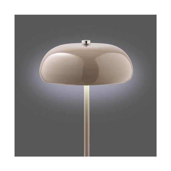 Hallikaspruun metallist LED-laualamp (kõrgus 23 cm) Margate - House Nordic-image-4