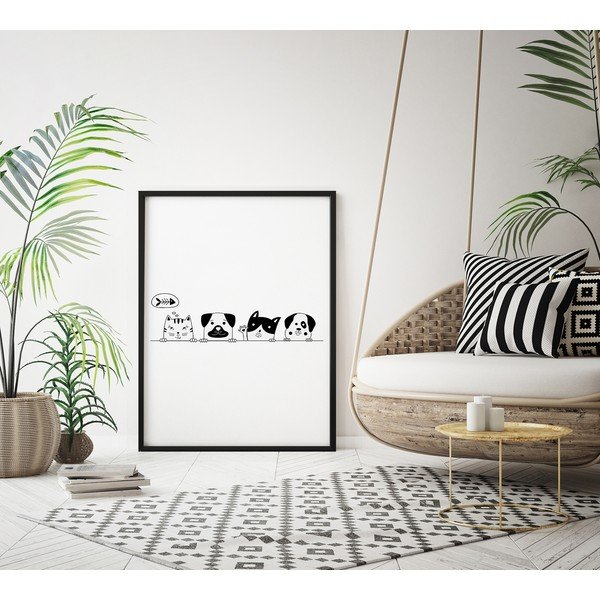 Plakat , 100 x 70 cm Friends - DecoKing-image-1