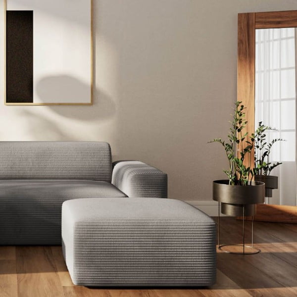 Hall velvetist nurgadiivan (vasak nurk) Villet - Rodier-image-4