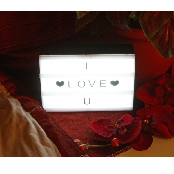 Valge LED-lamp (kõrgus 10,5 cm) - Hilight-image-1