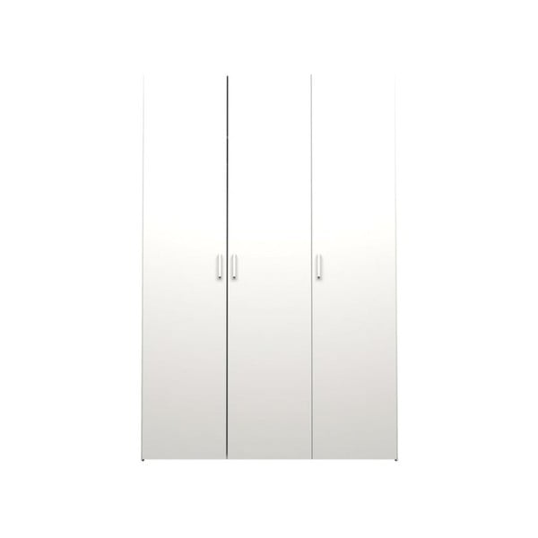 Bílá třídveřová šatní skříň Evegreen House Home, výška 175,4 cm