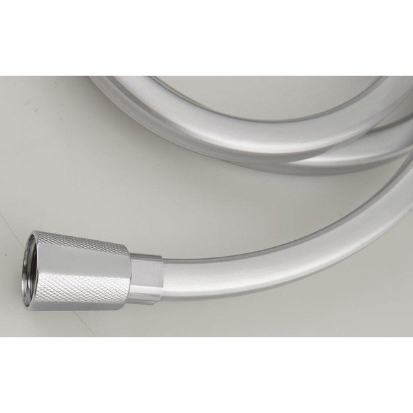 Hõbe plastikust dušivoolik Quadroflex - Sapho-image-1