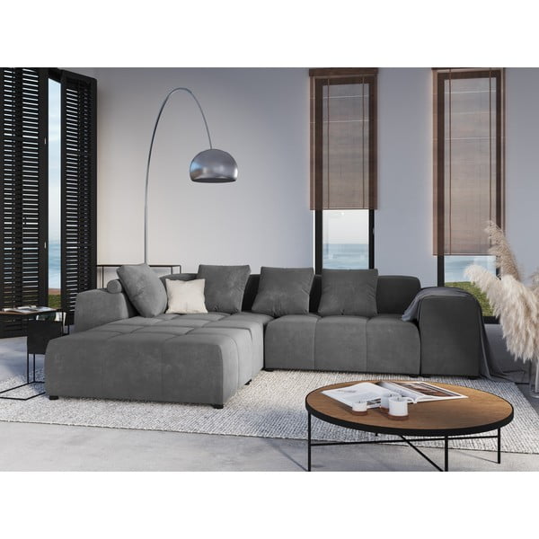 Hall sametist käetoed modulaarsele diivanile Rome Velvet - Cosmopolitan Design-image-4