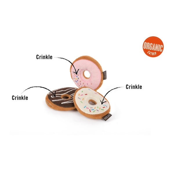 Kassi mänguasjade komplekt 3 tk Donuts – P.L.A.Y.-image-4